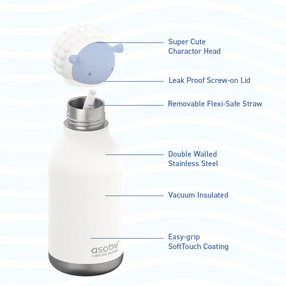 Asobu Sheep Bestie Bottle