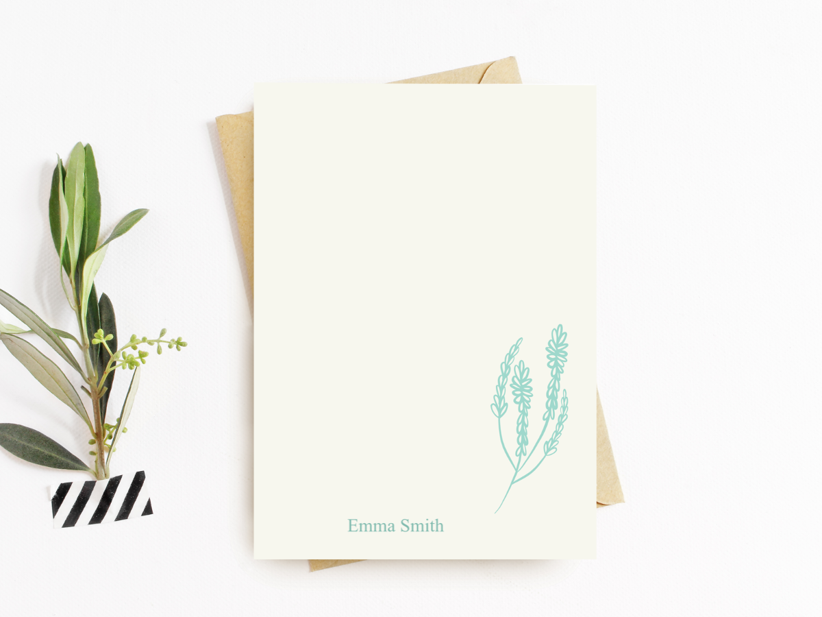 Eucalyptus Notecards & Envelopes