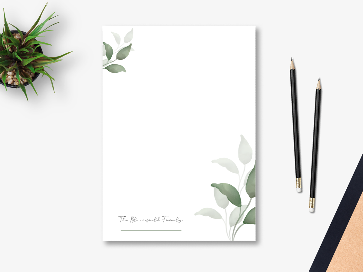 Eucalyptus Notepad