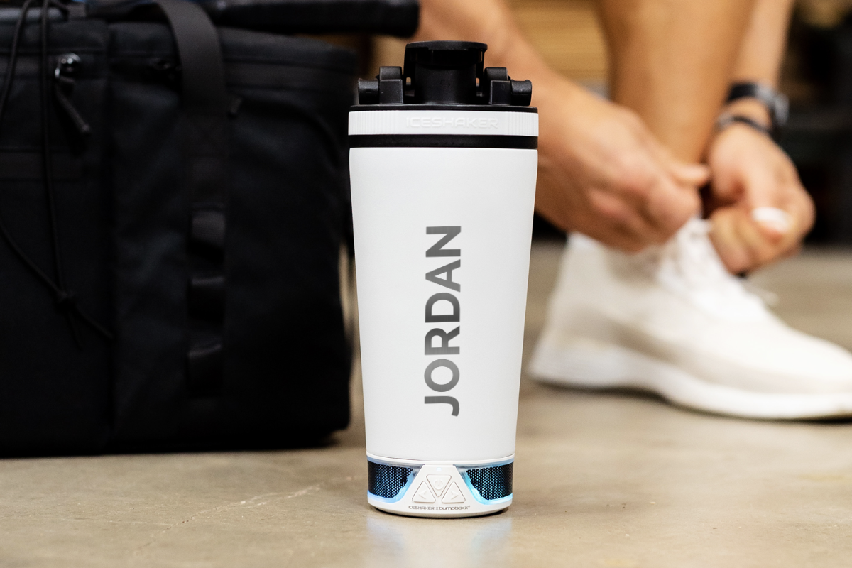 Ice Shaker Speaker Bottle