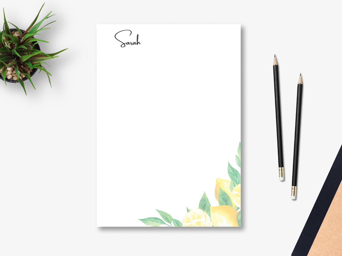Lemons Notepad