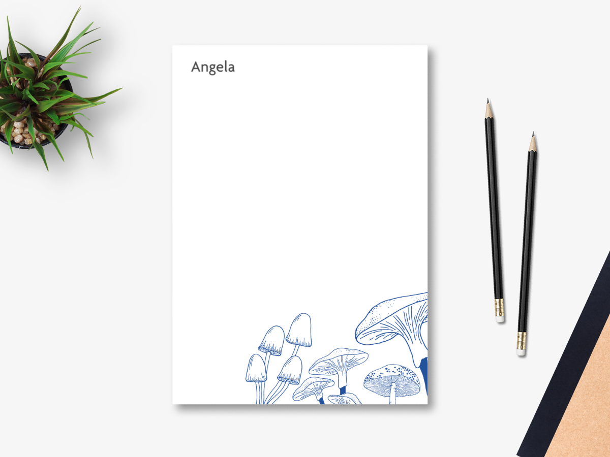 Mushrooms Notepad