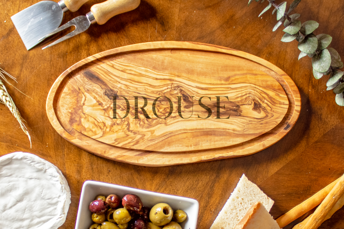 Personalized Small Olive Board