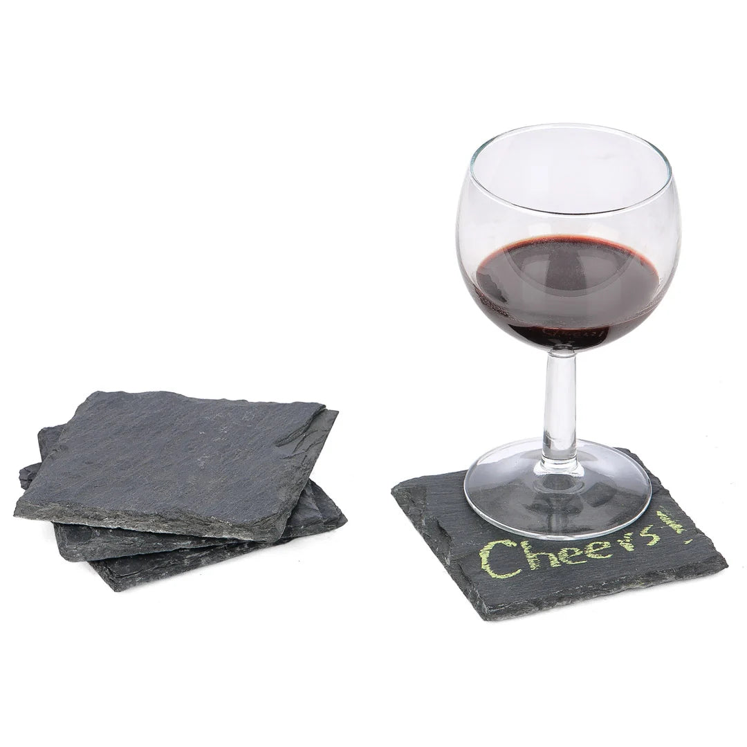 Personalized Square Slate Coasters